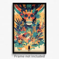 Mexican Movie Poster - Agitated Repository (Mexico Retro Film Art Print)