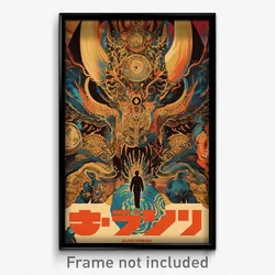 Thai Movie Poster - Enormous Cathedral (Thailand Retro Film Art Print)