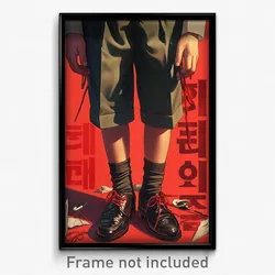 Korean Movie Poster - Boy Feeling Undermined, Wiry Black Socks (Korea Art Print)
