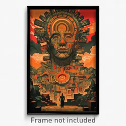 Mexican Movie Poster - Energetic Empire (Mexico Retro Film Art Print)