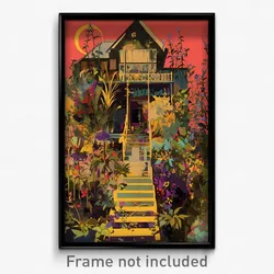 Hebrew Movie Poster - Yellow Greenhouse (Israel Retro Film Art Print)