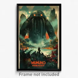 French Movie Poster - Humongous Vike (France Psychedelic Art Retro Film Print)