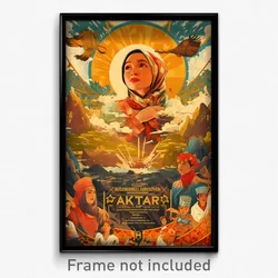 Indonesian Movie Poster - Blissful Ark (Indonesia Retro Film Art Print)