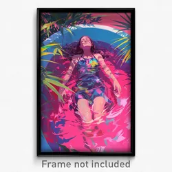 Art Poster - Silly Festival (Psychedelic Trippy Weird 11x17 Print)