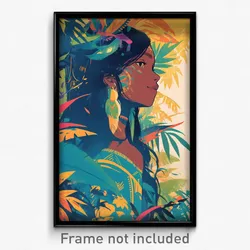 Brazilian Movie Poster - Cloudy Province (Brazil Retro Film Art Print)