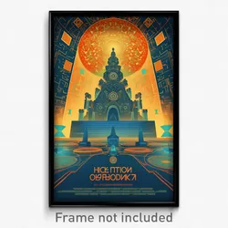 Russian Movie Poster - Distinct Laboratory (Russia Retro Film Art Print)