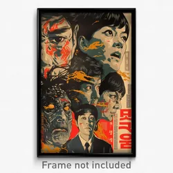 Korean Movie Poster - Neglected Petroglyphs (Korea Retro Film Art Print)