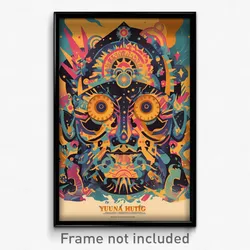 Spanish Movie Poster - Infinite Hutch (Spain Psychedelic Art Retro Film Print)