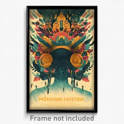 Mexican Movie Poster - Silent Music Festival (Mexico Retro Film Art Print)