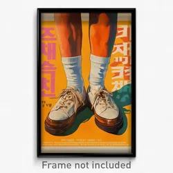 Korean Movie Poster - Man Feeling Insightful, Immaculate White Socks (Art Print)
