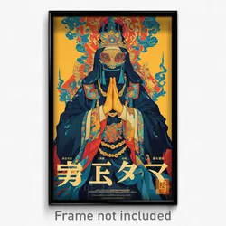 Vietnamese Movie Poster - Multicolored Nunnery (Vietnam Retro Film Art Print)