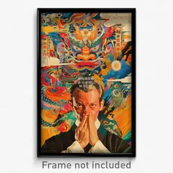 Chinese Movie Poster - Puny March (China Psychedelic Art Retro Film Print)