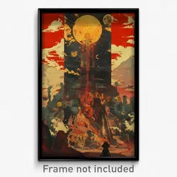 Vietnamese Movie Poster - Plastic Landscape (Vietnam Retro Film Art Print)
