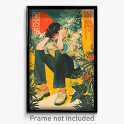 Vietnamese Movie Poster - Boy Feeling Glumness, Hard To Find Long Shirt (Print)
