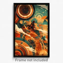 Bollywood Movie Poster - Haunted Wheels (India Retro Hindi Film Art Print)