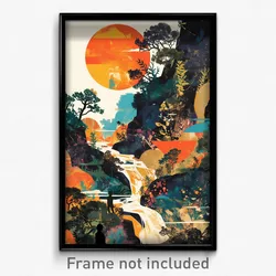 Brazilian Movie Poster - Neglected Dormer (Brazil Retro Film Art Print)