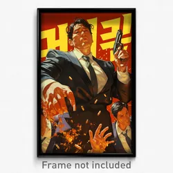 Korean Movie Poster - Man Feeling Hate, Glamorous Vest (Korea Film Art Print)