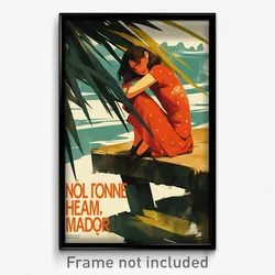 Vietnamese Movie Poster - Man Feeling Mad, Cherry Layered Dress (Art Print)