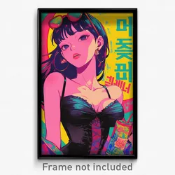 Korean Movie Poster - Girl Feeling Liking, Warped Corset (Korea Film Art Print)