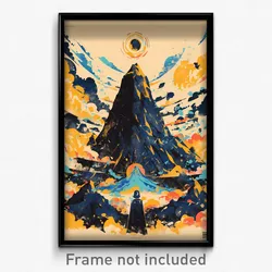 Thai Movie Poster - Arctic Crossing (Thailand Psychedelic Art Retro Film Print)