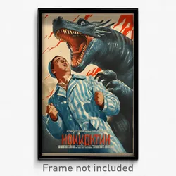 Russian Movie Poster - Man Feeling Annoyance, Grandiose Kigurumi (Art Print)