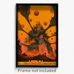 German Movie Poster - Normal Hall (Germany Psychedelic Art Retro Film Print)