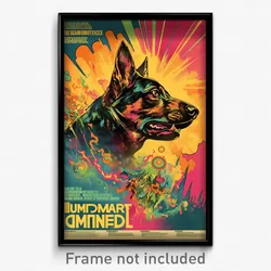 German Movie Poster - Flamboyant Kennel (Germany Retro Film Art Print)