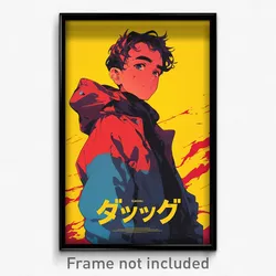 Icelandic Movie Poster - Boy Feeling Infatuation, Multicolored Hoodie Lift