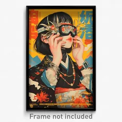 Vietnamese Movie Poster - Girl Feeling Courage, Offbeat Blue Sailor Collar