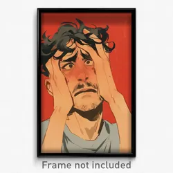 Spanish Movie Poster - Man Feeling Helpless, Cherry Grey Leota (Spain Art Print)