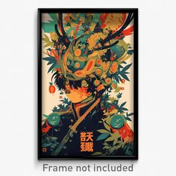 Chinese Movie Poster - Leafy Well (China Psychedelic Art Retro Film Print)