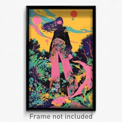 Movie Art Poster - Girl Feeling Aversion, Accomplished Baggy Pants (Film Print)