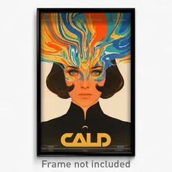 Russian Movie Poster - Calm Avenue (Russia Psychedelic Art Retro Film Print)
