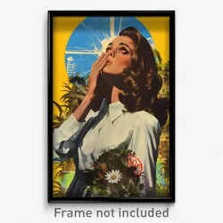 Spanish Movie Poster - Old Fashioned Domain (Spain Retro Film Art Print)