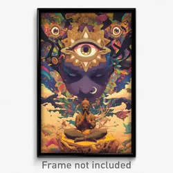 Bollywood Movie Poster - Subtle Stand (India Retro Hindi Film Art Print)