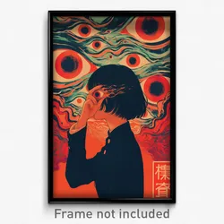 Vietnamese Movie Poster - Red School (Vietnam Psychedelic Art Retro Film Print)