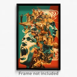 Bollywood Movie Poster - Classic Hovel (India Retro Hindi Film Art Print)