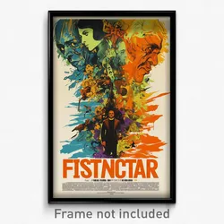 French Movie Poster - Normal Fissure (France Psychedelic Art Retro Film Print)