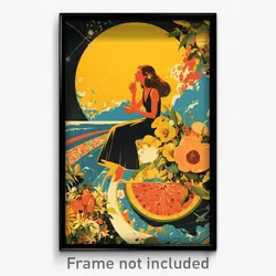 Greek Movie Poster - Flying Rio De Janeiro (Greece Retro Film Art Print)
