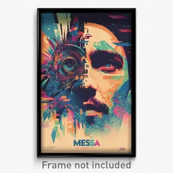 Bollywood Movie Poster - Magnificent Mesa (India Retro Hindi Film Art Print)