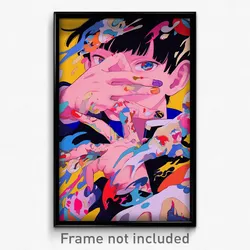 Anime Art Poster - Man Feeling Spite Wearing Ragged Frilled Sleeves (Print)