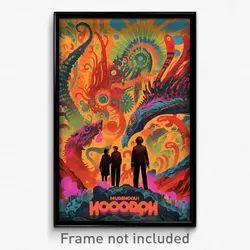 Icelandic Movie Poster - Buzzing Spaghetti (Iceland Retro Film Art Print)