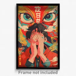Vietnamese Movie Poster - Boy Feeling Aversion, Stimulating Red Hoodie (Print)