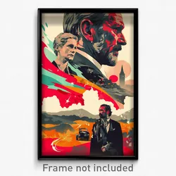 Spanish Movie Poster - Zigzag Independence Day (Spain Retro Film Art Print)