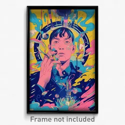 Thai Movie Poster - Dangerous Portal (Thailand Psychedelic Art Retro Film Print)