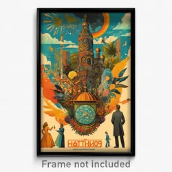 Russian Movie Poster - Captivating Tube (Russia Retro Film Art Print)