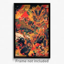 Indonesian Movie Poster - Voluminous Kennel (Indonesia Retro Film Art Print)