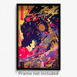 Indonesian Movie Poster - Tiny Exotic Area (Indonesia Retro Film Art Print)