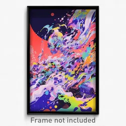 Art Poster - Puzzling Cologne (Psychedelic Trippy Weird 11x17 Print)
