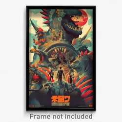 Vietnamese Movie Poster - Grimy Ranch (Vietnam Psychedelic Art Retro Film Print)